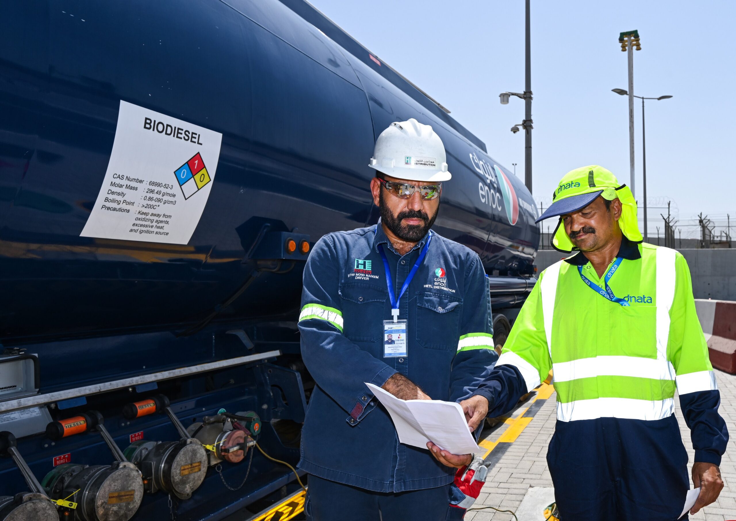dnata transitions all non-electric GSE to biodiesel in UAE